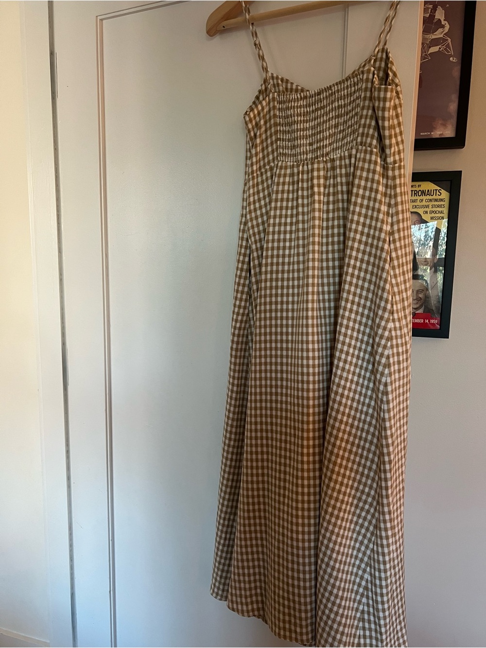 English Factory Gingham Corset Maxi Dress - Picture 5 of 7